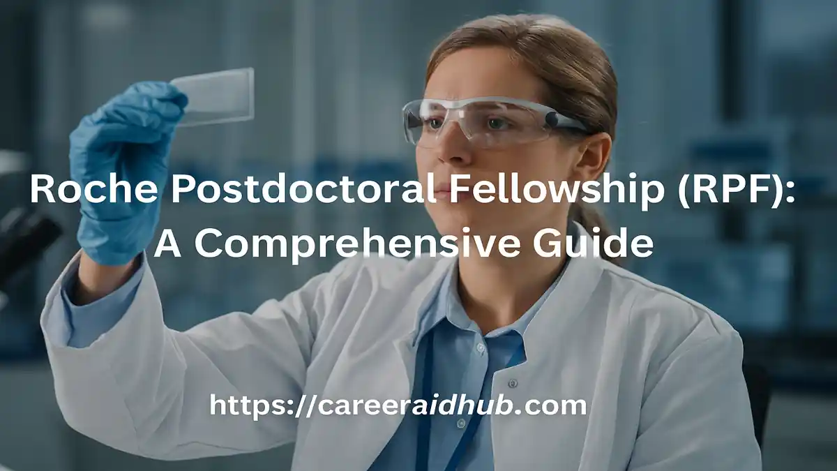 Roche Postdoctoral Fellowship Programme overview with global research collaboration opportunities