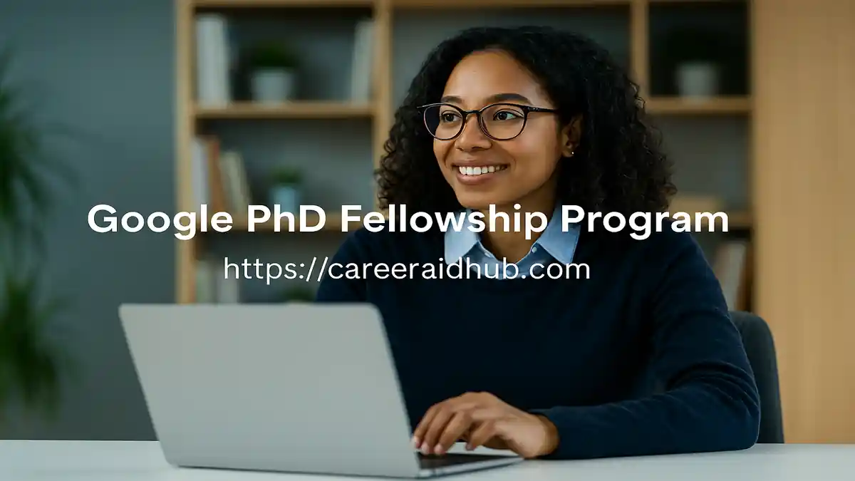 Google PhD Fellowship program application guide for students in AI, ML, and computing research