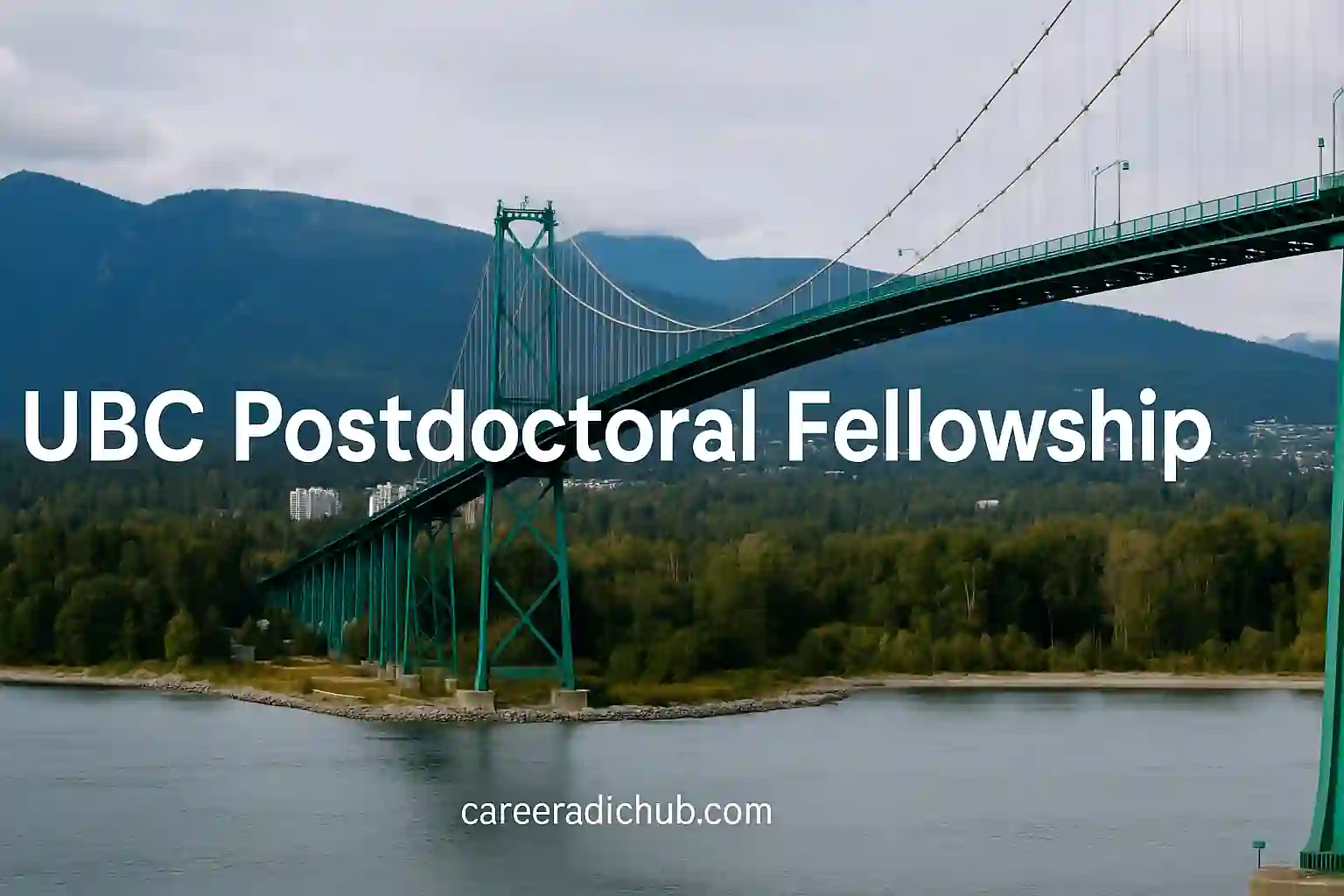 UBC Postdoctoral Fellowship Transportation Climate Impacts NSERC Funded Opportunity Canada