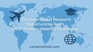 SNSF Postdoc.Mobility Fellowship funding guide for early-career researchers pursuing international academic opportunities