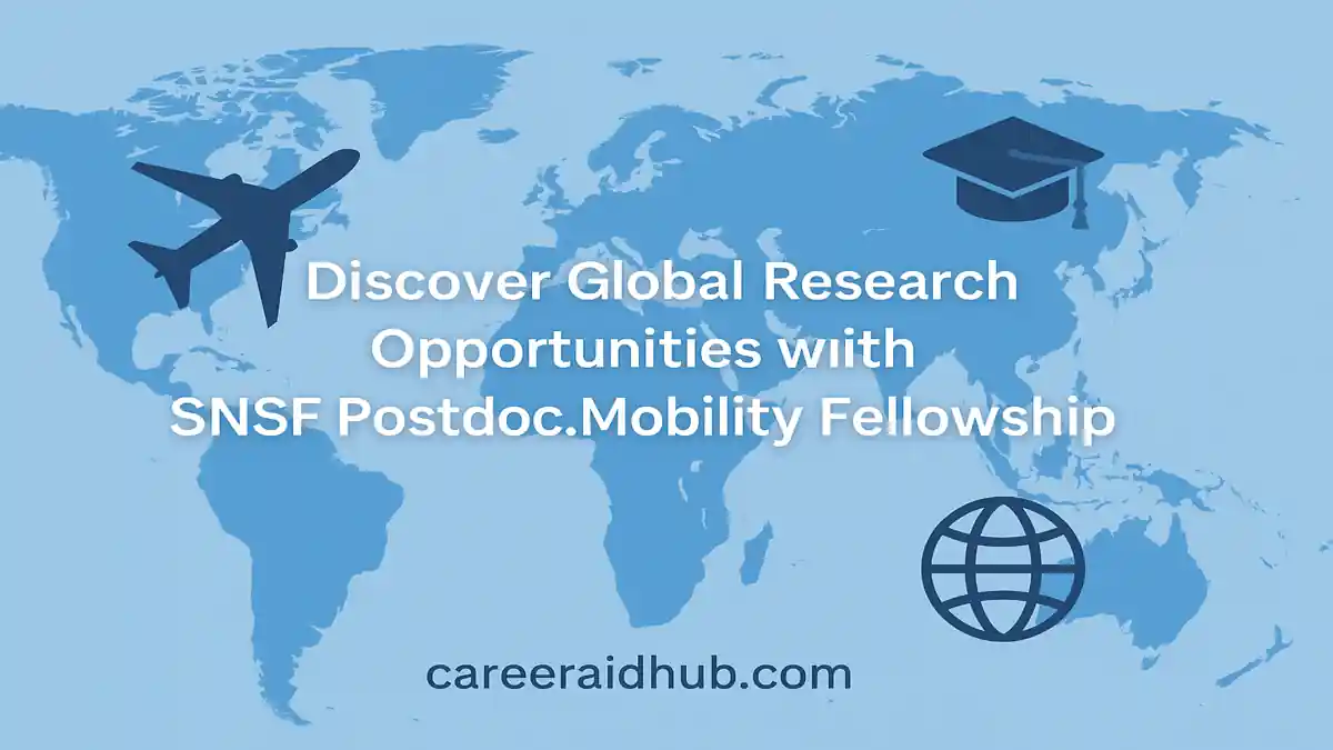 SNSF Postdoc.Mobility Fellowship funding guide for early-career researchers pursuing international academic opportunities