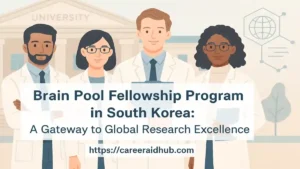 International Brain Pool Fellowship Program in South Korea for foreign researchers in science and technology