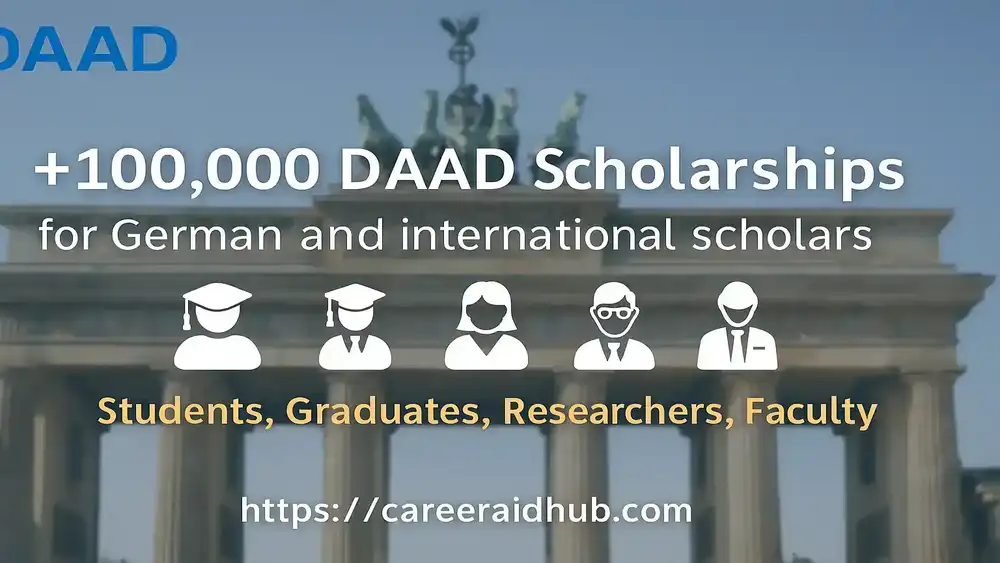 DAAD scholarships support international students and researchers for study and research in Germany