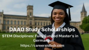 DAAD STEM scholarship in Germany for international students pursuing a fully funded master's degree