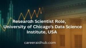 Research scientist opportunity in data and democracy at University of Chicago’s Data Science Institute