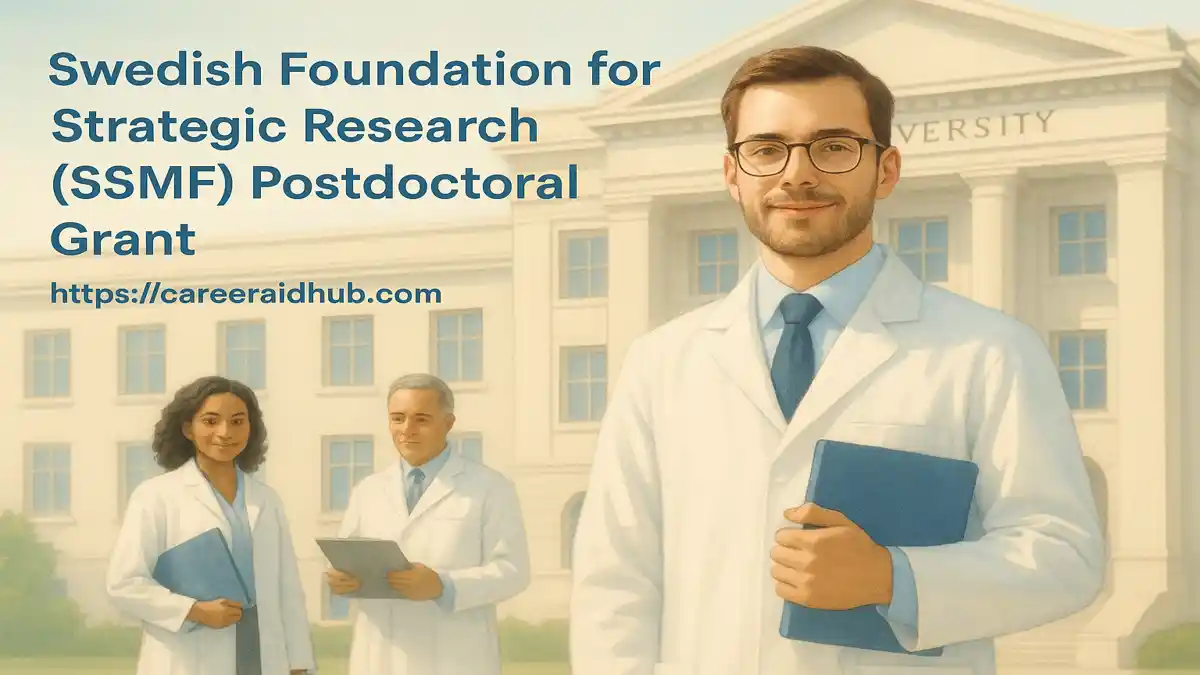 Clinical researcher in Sweden applying for SSMF postdoctoral grant with funding and institutional support