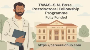 Scientist working in physics research lab for TWAS–S.N. Bose Postdoctoral Fellowship in India