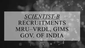GIMS Greater Noida MRU VRDL Research Scientist recruitment guide with eligibility, salary, application steps, documents