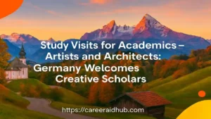 DAAD study visits scholarship for academics, artists, and architects supporting international research and collaboration