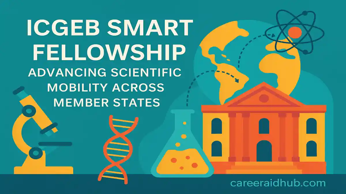 ICGEB SMART Fellowship international mobility research funding for early-career life science researchers