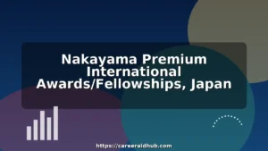 IUJ Nakayama Premium scholarship overview with tuition, stipend, application steps, eligibility, programs, deadlines guidance