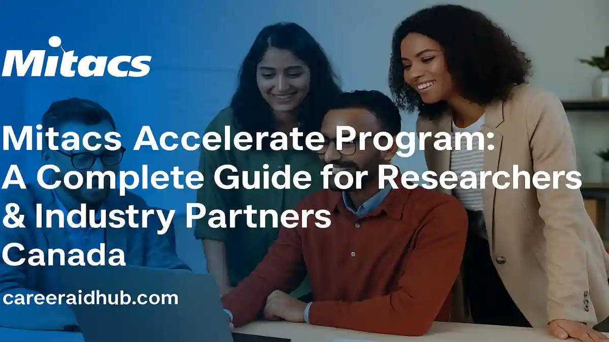 Mitacs Accelerate research internship program in Canada connecting graduate students, postdocs, and industry partners