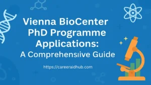 PhD students researching molecular biology at Vienna BioCenter using advanced laboratory technologies