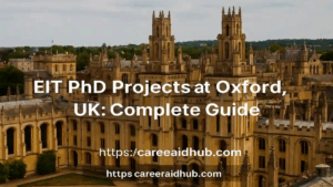 EIT PhD Projects in economics at Oxford with fully funded research and interdisciplinary opportunities