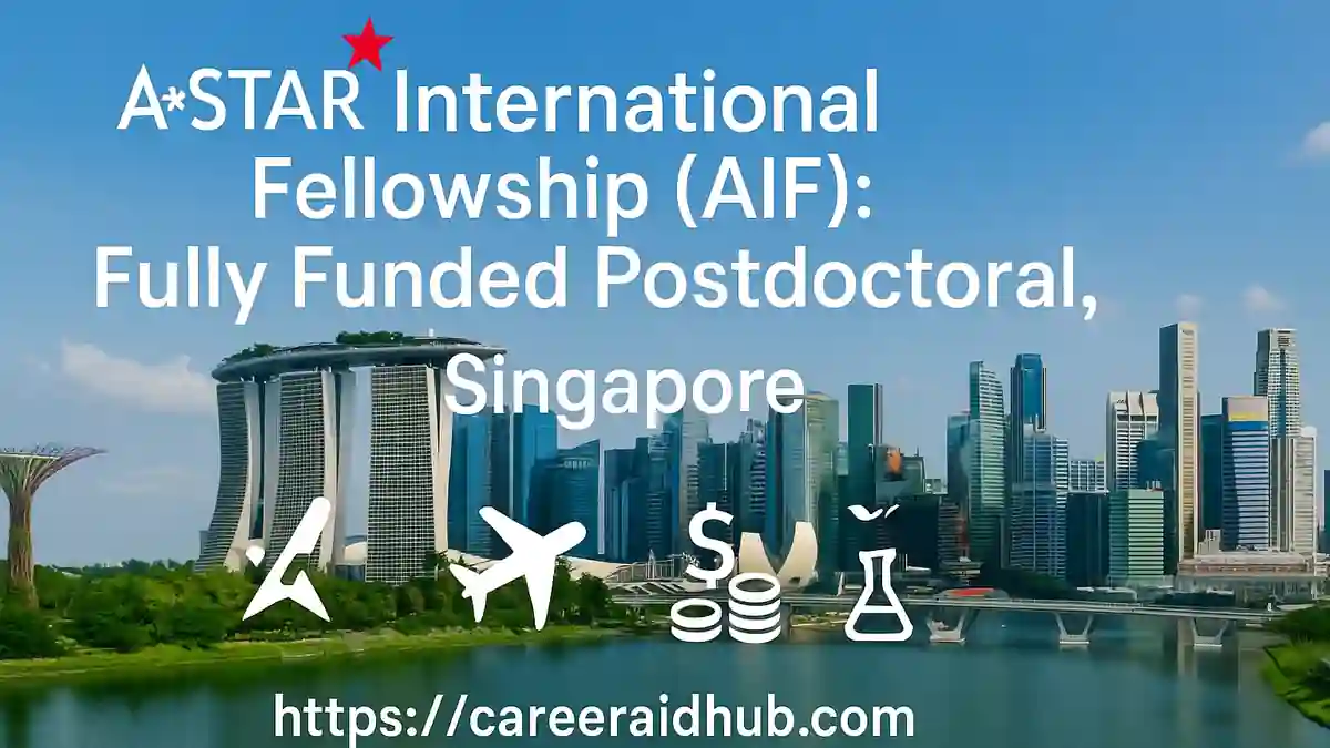 A*STAR International Fellowship overseas postdoctoral research funding with return pathway to Singapore research institutes program