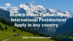 Branco Weiss Fellowship global postdoctoral funding eligibility timeline application steps independent research proposal guidance details