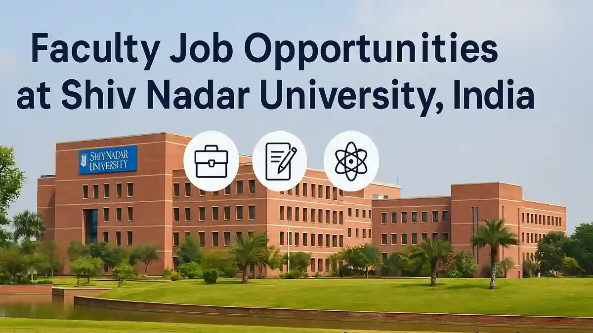 Active faculty openings in India now accepting applications across universities, IITs, IISERs, and NITs