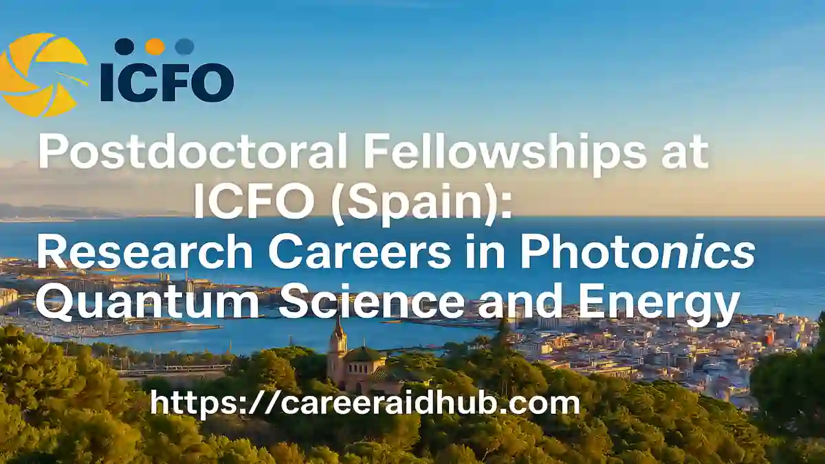 International postdoctoral researchers collaborating at ICFO, advancing photonics, quantum science and sustainable energy applications worldwide.