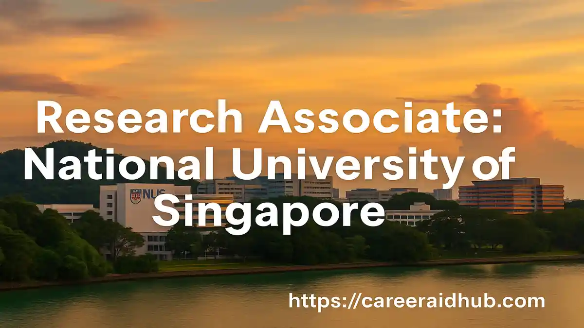 Banner for Research Associate role at ARI NUS, Southeast Asian Studies Next Generation Collaboratory opportunity