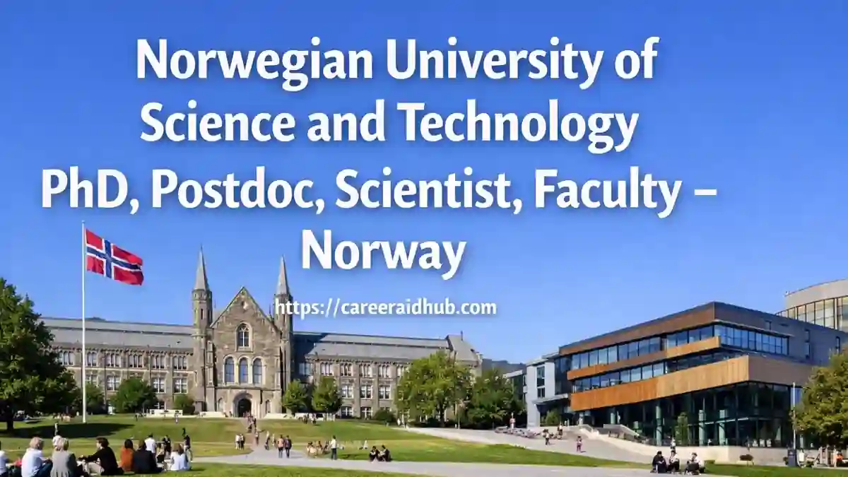Norwegian Computer Science Norwegian University of Science and Technology PhD, Postdoc, Scientist ...