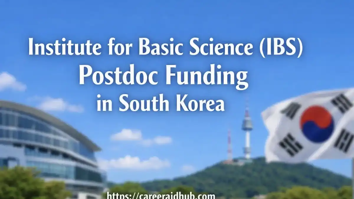 Institute for Basic Science (IBS) Postdoc Funding in South Korea ...