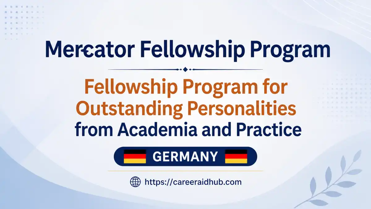 Mercator Fellowship Program: Fellowship Program for Outstanding ...
